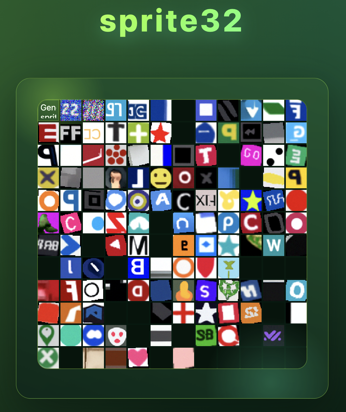 sprite32 screenshot